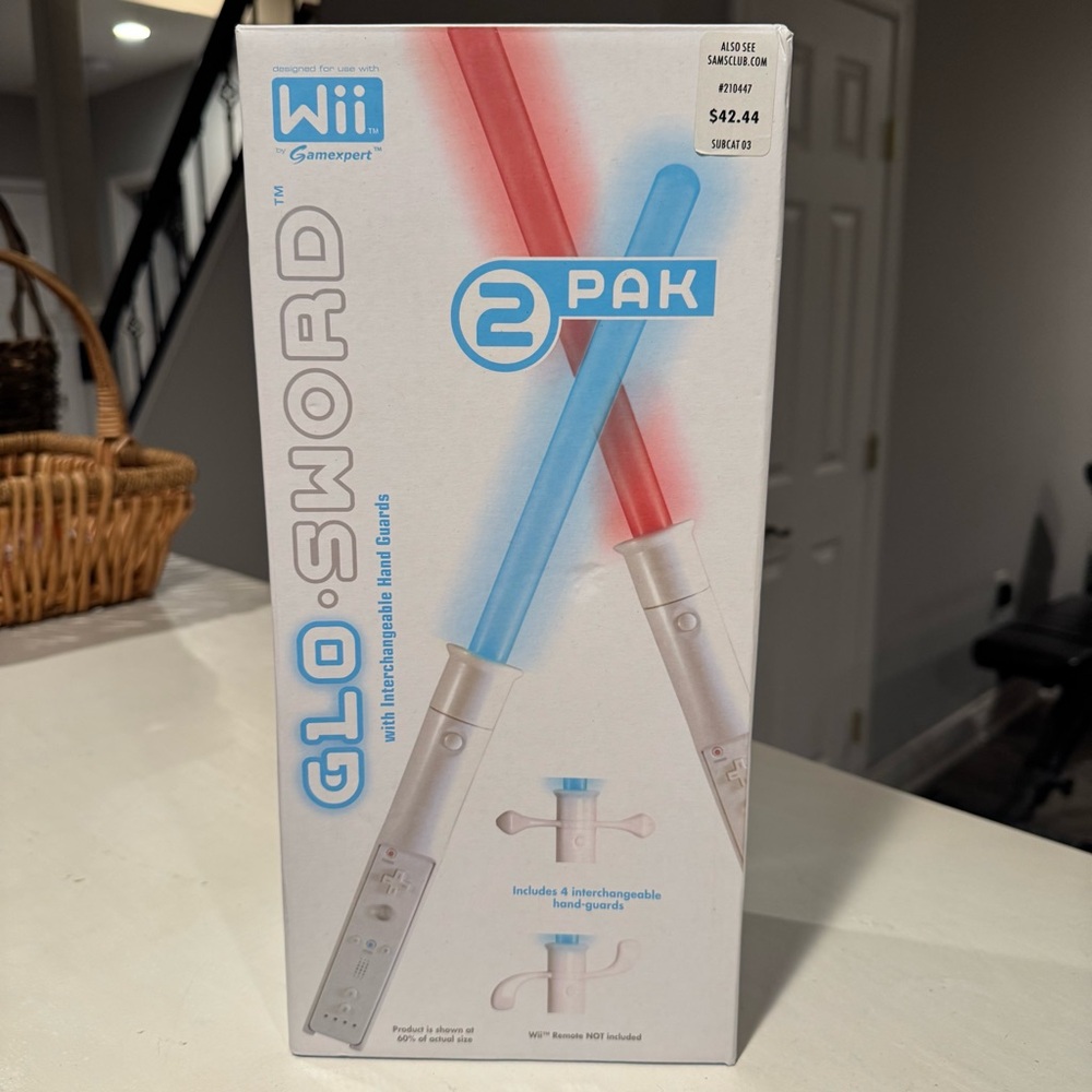 Wii Glo Sword 2 Pack with Interchangeable Blades
